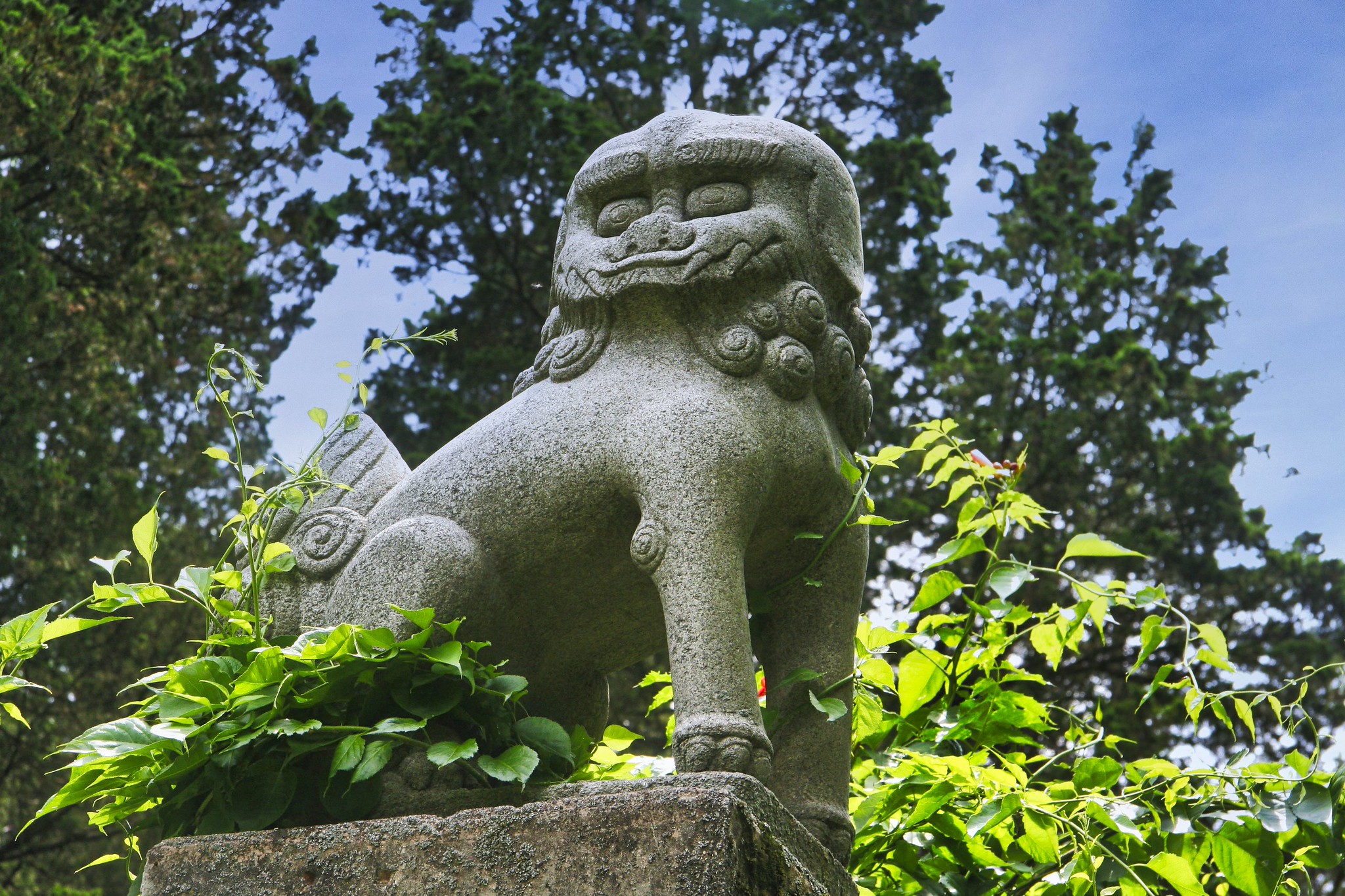 granite fu dog